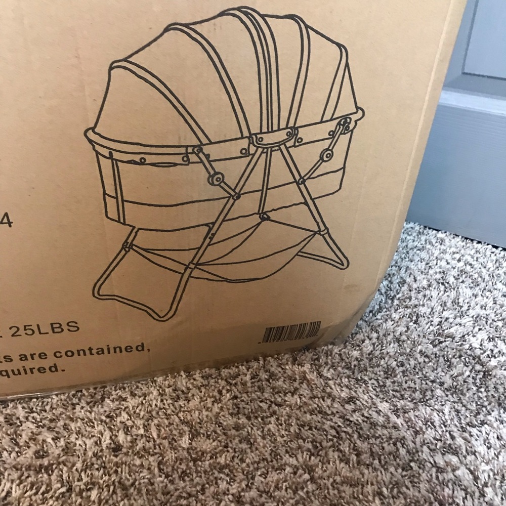 Dream on me dome purple bassinet